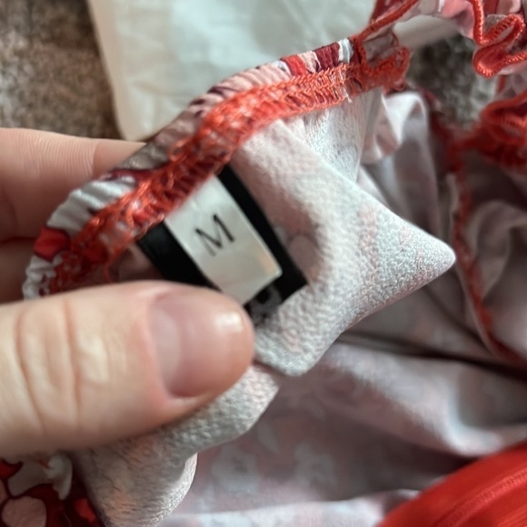 CBR red midi dress- size medium - Picture 5 of 5